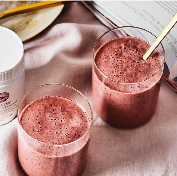GLOW Blueberry and Cinnamon Smoothie